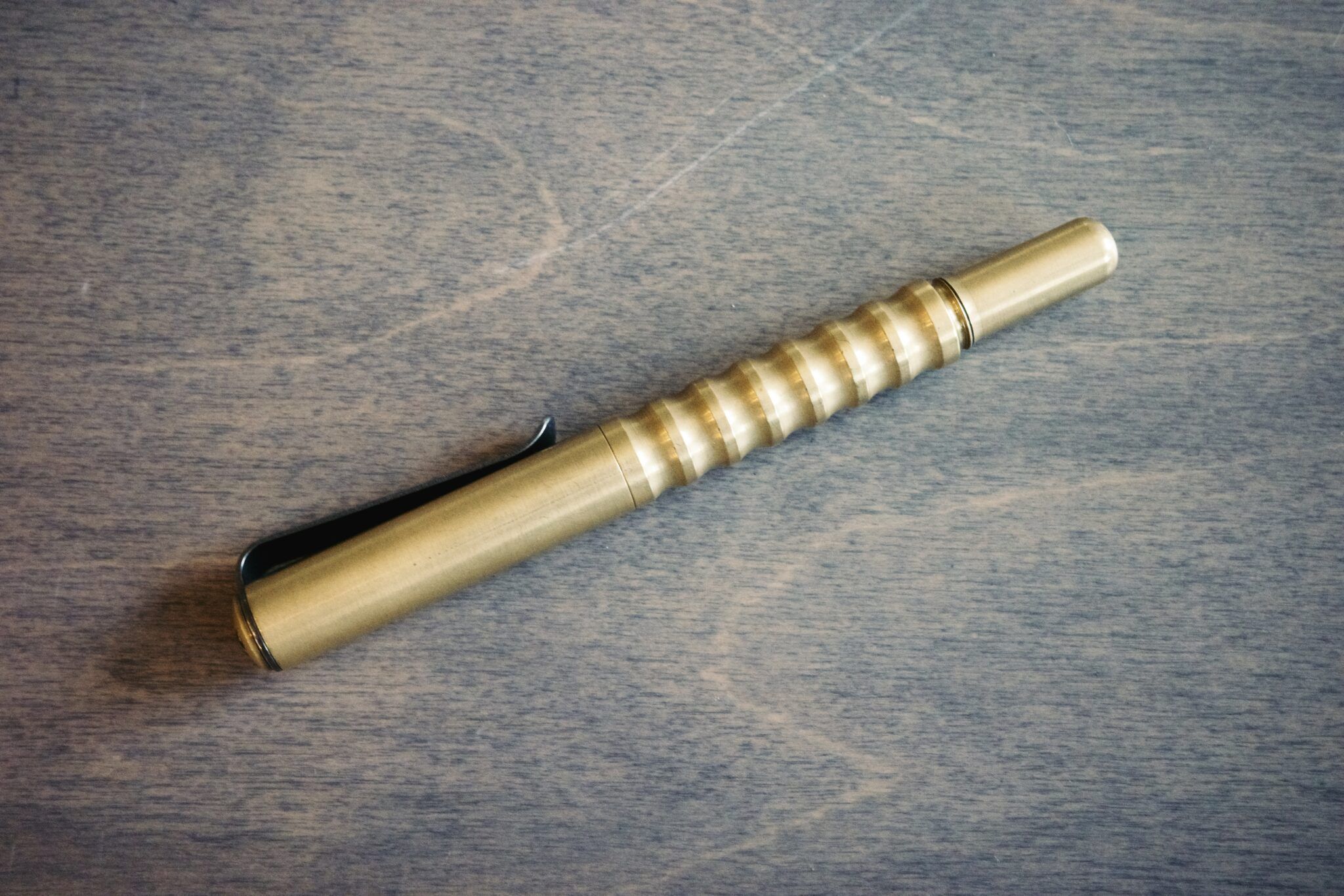 Prometheus Alpha Pen Prometheus Alpha Executive Pen – Brass – The Brooks Review