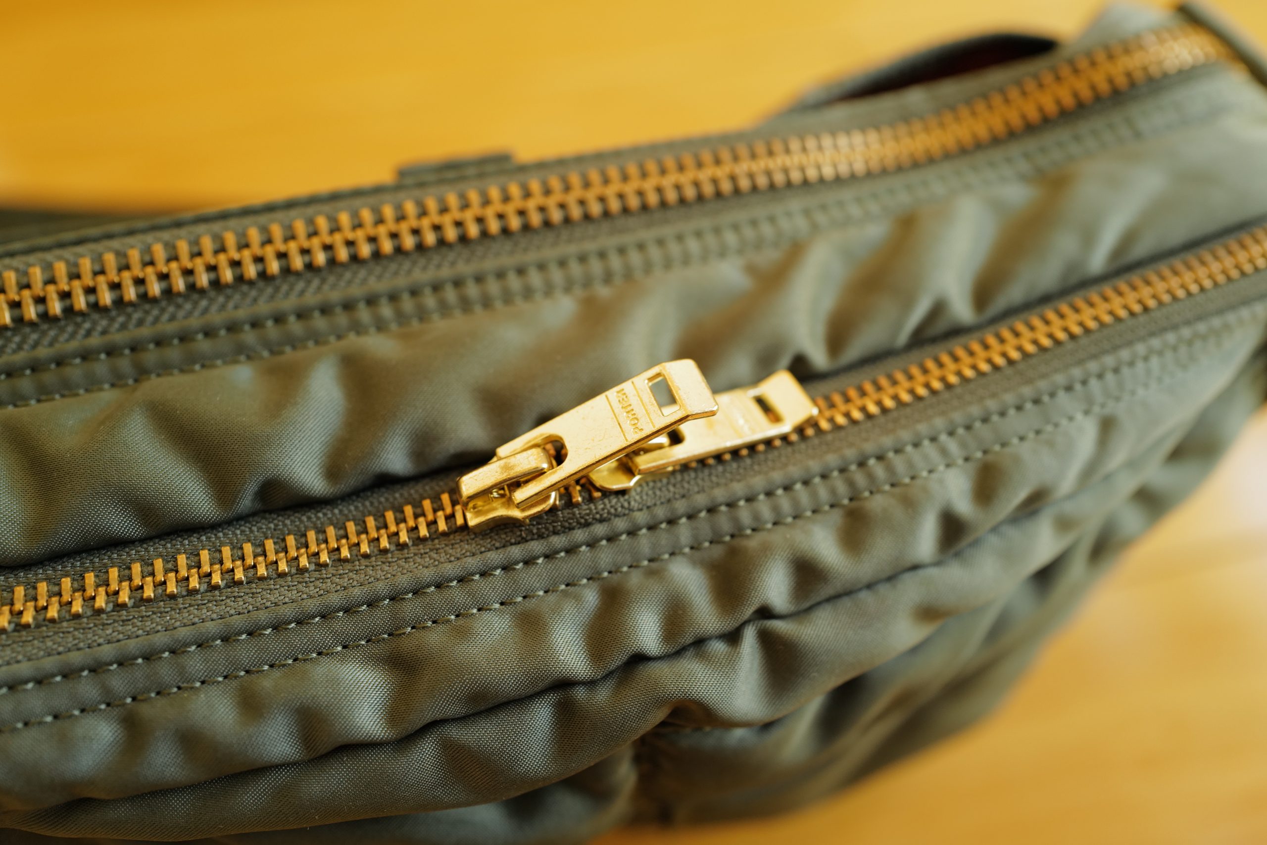 Yoshida & Co Porter Tanker Sling Bag W zip(L) - The Brooks